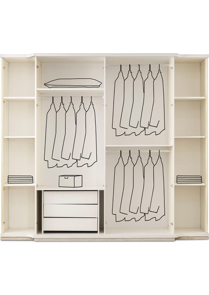 Dubai Mdf Ledli Bazalı Yatak Odası Takımı indirimleri