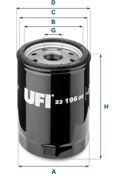 Filtre Yağ Doblo Fıorıno Tempra Tıpo Uno Slx Albea Palıo Punto Marea Panda Stılo Brava Bravo