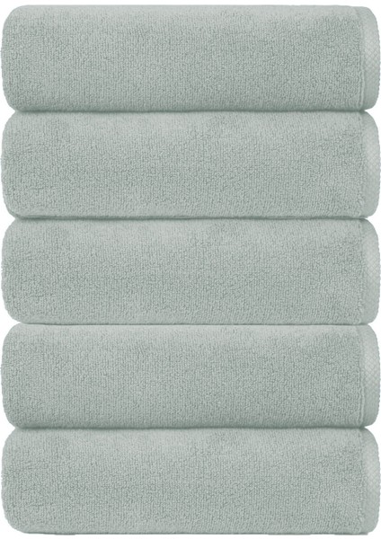 5 Li El Yüz Otel Havlusu 50X85 cm Renkli 16/1 Avs 200 gr