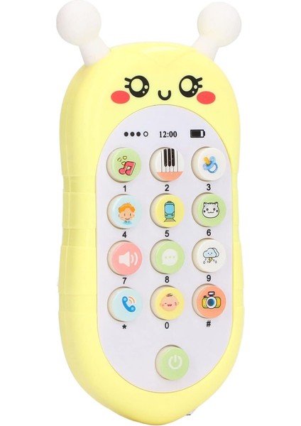 Dayanıklı Plastik Bebek Müzikli Telefon