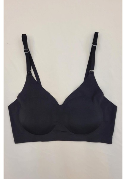 Kadın 2012 Dikişsiz Balensiz Çıkarılabilir Pedli Lazer Sütyen Siyah fiyatları