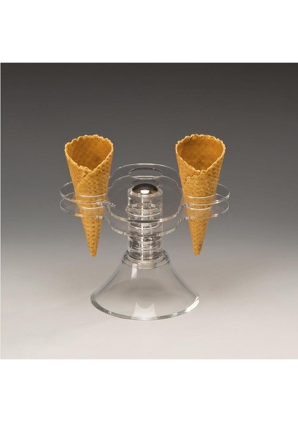 Zicco Zcp 432 Külah Dondurma Servis Standı 2li