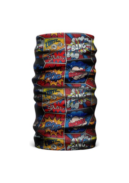 Motosiklet Pop And Bang Unisex Buff Maske Outdoor Boyunluk Bandana