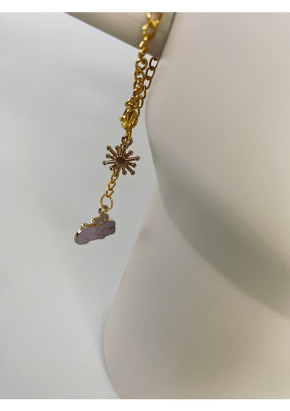 Termos/çanta Charmı Mor Tavşan (Tek Charm)