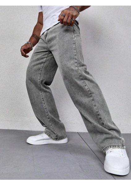 Erkek Casual Baggy Denim Jean Kot Pantolon modelleri