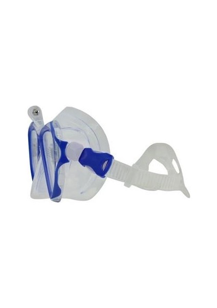 SOL25001-AQWH Au Dual Lenses Mask With Camera Mount Unisex Yüzücü Gözlüğü modelleri