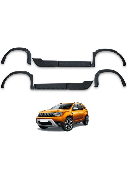 Dacia Duster Dodik Seti - Çamurluk ve Kapı, Hornet (12 Parça) | (2018-2024)