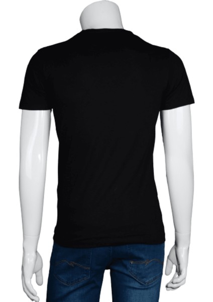 Erkek- O. Yaka T-Shirt-Siyah modelleri