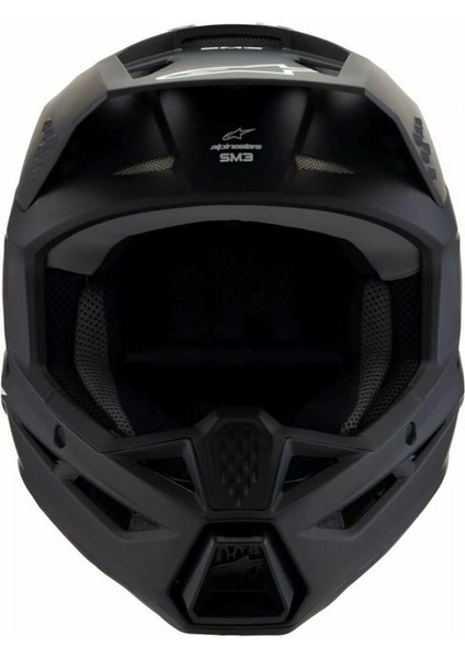 Sm3 Youth Off-Road Çocuk Genç Motosiklet Kaskı Mat Siyah modelleri