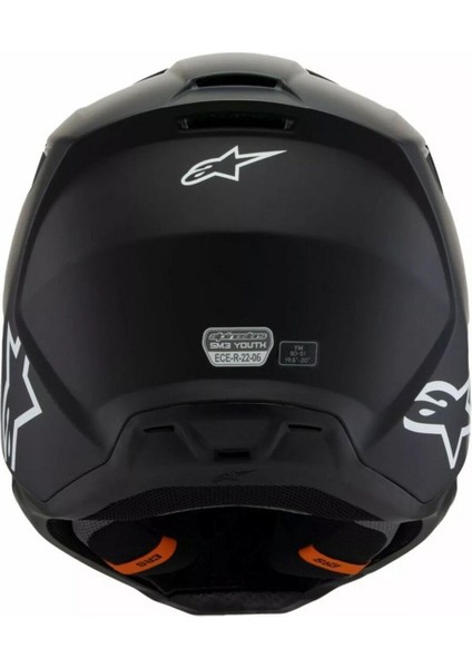 Sm3 Youth Off-Road Çocuk Genç Motosiklet Kaskı Mat Siyah fırsatları
