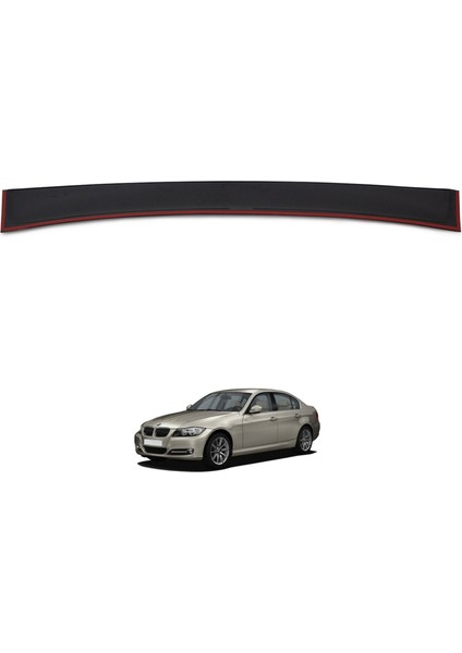 BMW 3 Serisi E90 Spoiler Arka Cam Üstü - Siyah | 2005-2012 Arası, SD fiyatları