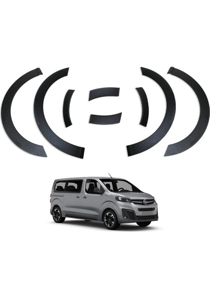 Opel Zafira Life Dodik Seti - Çamurluk (8 Parça) | 2019 ve Sonrası