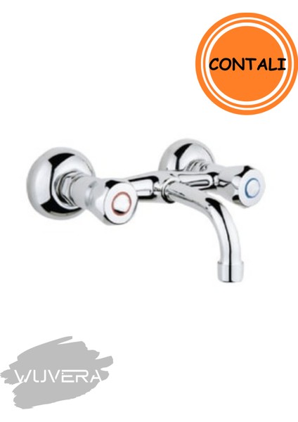 Klasik Çevirmeli Sabit Lavabo Bataryası – Şıklık ve Fonksiyonellik Bir Arada