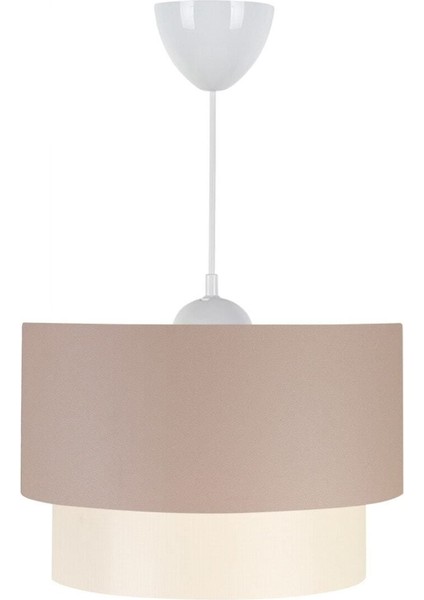 Artgift Pasta Tekli Sarkıt Avize Kahve Kumaş Yatak Odası Salon Oturma Odası Hol Aydınlatma fırsatları