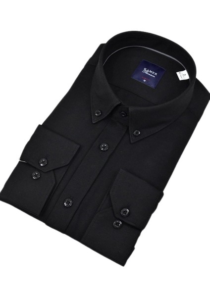 Erkek Slim Fitt Uzun Kol Gömlek 2424 BGL-ST04381