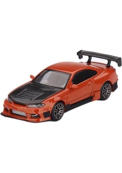 1:64 Nissan Silvia S15 D-Max – Metalik Turuncu Model Araba (581)