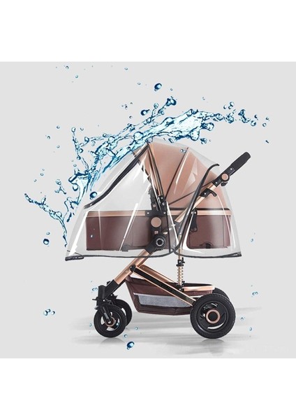 Bebek Arabası ve Puset Yağmurluğu Lastikli Kılıf