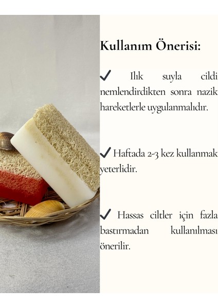 Çilek Özlü Kabak Lifli Sabun 120 gr fiyatları