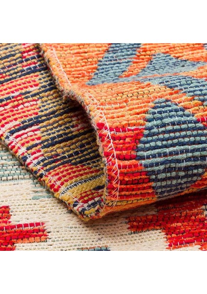 Nomad Kilim Nmd 05 Terra Yıkanabilir Kilim