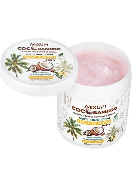 Coco Bamboo Durulanmayan Saç Bakım Kremi 250 ml