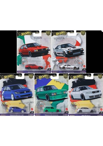 Premium Car Culture World Tour 5'li Set FPY86