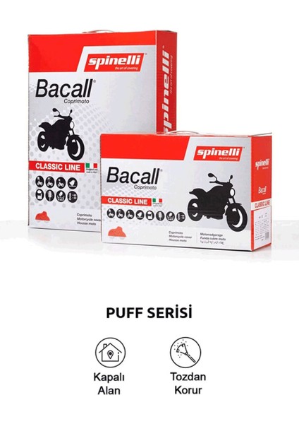 Puff Motosiklet Brandası (A3) Mavi modelleri