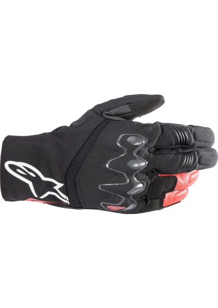 Hyde Xt Ds Wp Korumalı Motosiklet Eldiveni Siyah Kırmızı