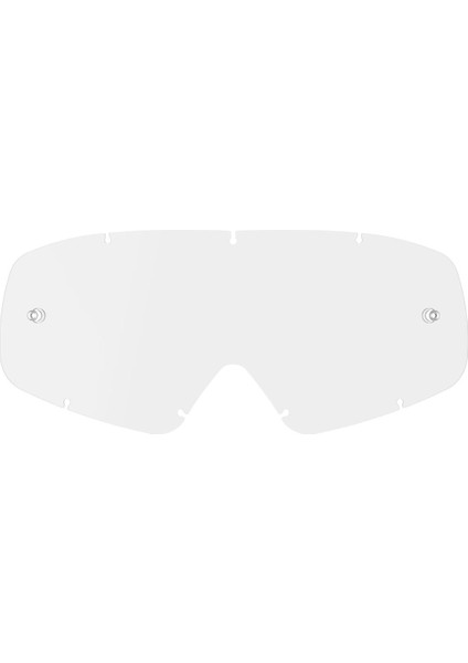 Alpinestars Vision Youth Goggle Için Şeffaf Cam Gümüş