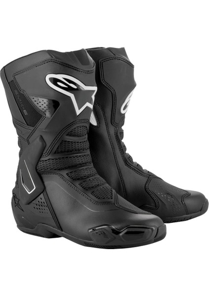Stella Smx-6 V3 Korumalı Kadın Motosiklet Botu Siyah Beyaz