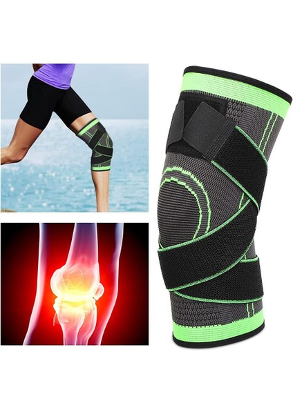 Örme Spor Dizlik Bandajlı Elastik Diz Desteği Nefes Alabilen Spor Bandajı 1 Adet fiyatları