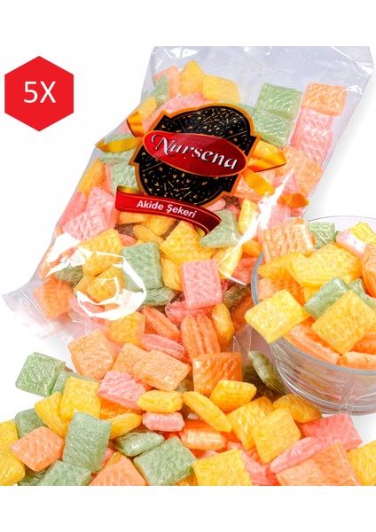 400gr Akide Şekeri 5 Adet