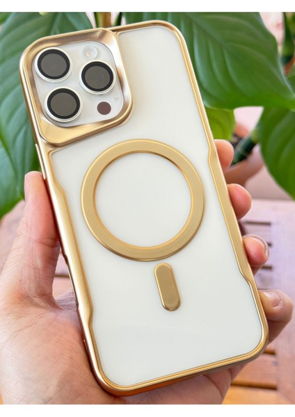 Apple iPhone 16 Pro Kılıf Uyumlu Prizma Kamera Çıkıntılı Magsafe Şarj Destekli Mat Renkli Şeffaf Kapak fiyatları