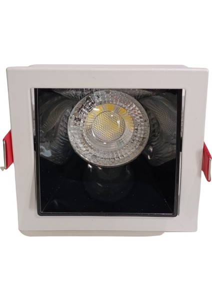 12v kare spot led – 7w, 700 lümen, yönlendirilebilir başlık, 4000k gün ışığı