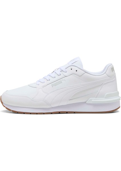 Erkek Puma St Runner V4 L Siyah Erkek Günlük Spor Ayakkabı