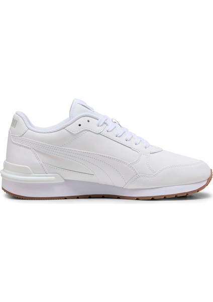 Erkek Puma St Runner V4 L Siyah Erkek Günlük Spor Ayakkabı