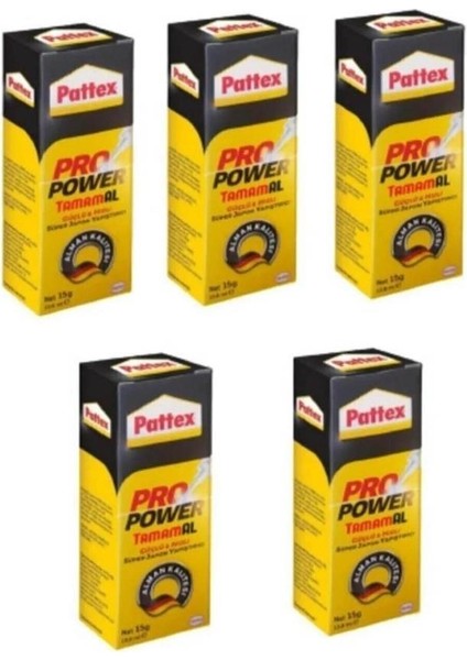 Pro Power Süper Yapıştırıcı 15 Gr. - 5 Adet