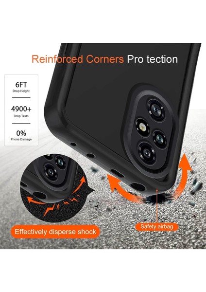 Honor 200 Pro Uyumlu Kılıf Kamera Korumalı Yumuşak Dokulu Darbe Emici Bordo Silikon Kapak