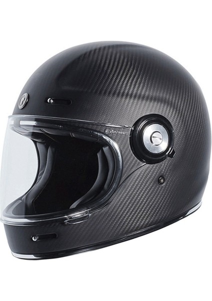 T-1 Carbon Kapalı Motosiklet Kaskı