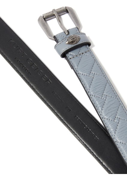 Kensington 30 Deri Kemer - Koyu Gri fırsatları