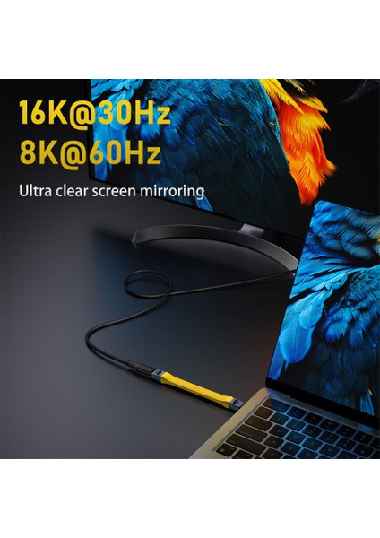 Usb4 240W 8k 60Hz 80GBPS Şarj ve Veri Aktarım Kablosu Otgfb indirimleri