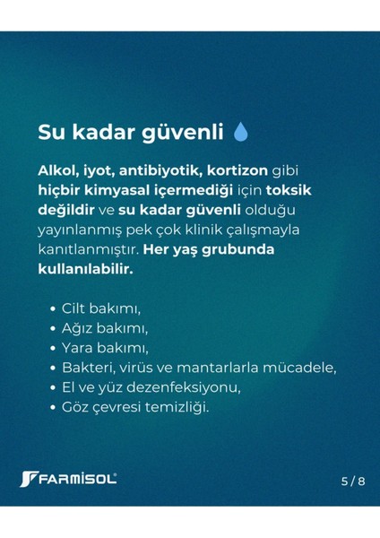 Kişisel Kullanım Antiseptiği 5'li Set