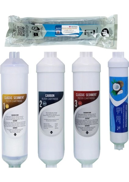 Piramit Lg Membranlı 5 Li Kapalı Kasa Su Arıtma Cihazı Filtresi