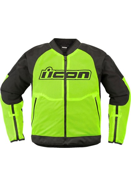 Overlord 3 Mesh Korumalı Motosiklet Montu Siyah Sarı