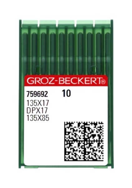 21 Numara 135X17/DPX17 Groz Beckert Ponteriz Iğne (100LÜK Paket)