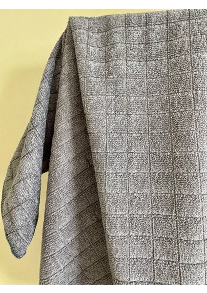 20 Adet Genel Temzilik Bezi Mikrofiber Kolay Sıkılan Kareli Bez "40X40"
