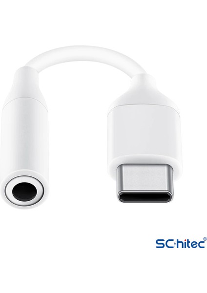 UC10 Type-C To 3.5mm Jack Dönüştürücü Adaptör Beyaz