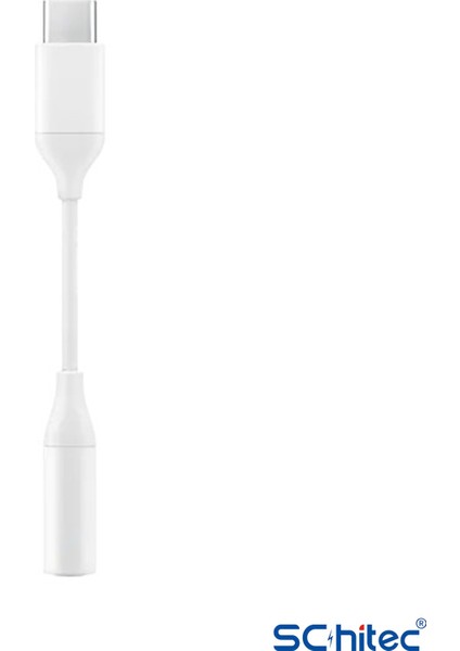 UC10 Type-C To 3.5mm Jack Dönüştürücü Adaptör Beyaz