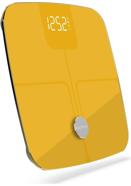 Vücut Analizli Smart Akıllı Bluetooth Tartı Baskül + Nautica 500 ml Termos Hediyeli