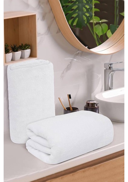 5 Li El Yüz Otel Havlusu 50 x 90 cm Beyaz 20/2 Ring 300 gr fiyatları