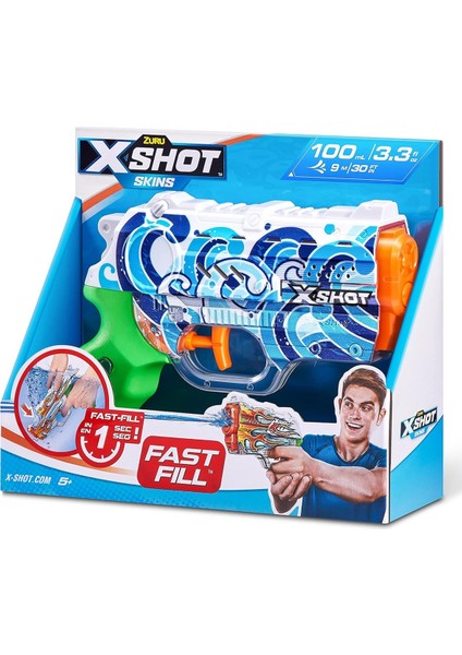 X-Shot Skins Nano Fast Fill: 1 Saniyede Dol, 9 Metreye Kadar Islat!
